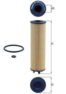 KNECHT OX 1340D Číslo výrobce: 72531837. EAN: 4057635205900.