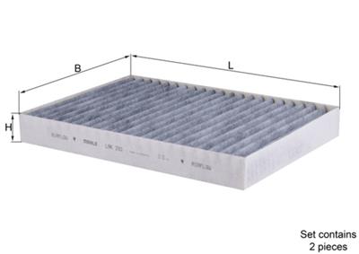 KNECHT LAK 292/S Číslo výrobce: 70325568. EAN: 4009026508855.