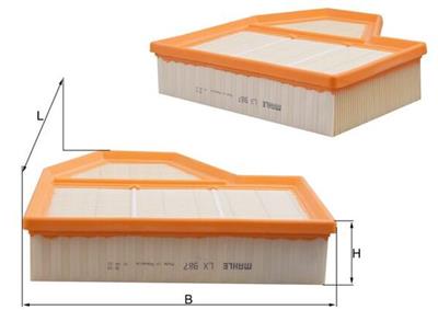 KNECHT LX 987 Číslo výrobce: 76671408. EAN: 4009026409817.