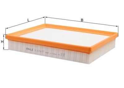 KNECHT LX 4296/7 Číslo výrobce: 72530334. EAN: 4057635200400.