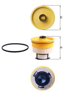 KNECHT KX 716D Číslo výrobce: 72568988. EAN: 4057635236881.