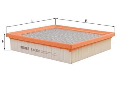 KNECHT LX 2108 Číslo výrobce: 72569037. EAN: 4009026717332.