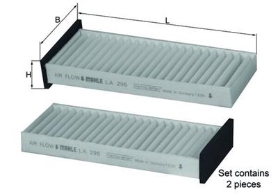 KNECHT LA 296/S Číslo výrobce: 70324998. EAN: 4009026508527.
