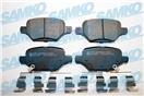 SAMKO 5SP2177K - Sada brzdových platničiek, vždy 4 kusy v sade