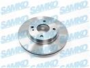 SAMKO F1022VR - Brzdový kotúč (ø 258 mm)