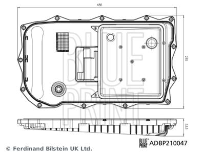 BLUE PRINT ADBP210047 EAN: 5057746201302.