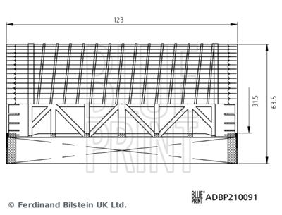 BLUE PRINT ADBP210091 EAN: 5057746275709.