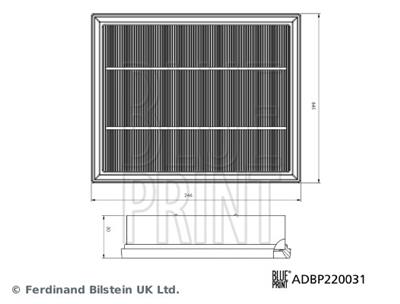 BLUE PRINT ADBP220031 EAN: 5057746222093.