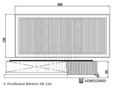 BLUE PRINT ADBP220055 EAN: 5057746252700.