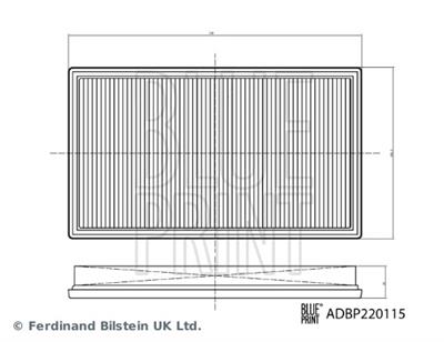BLUE PRINT ADBP220115 EAN: 5057746368180.