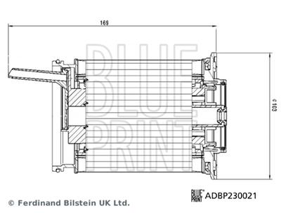 BLUE PRINT ADBP230021 EAN: 5057746222109.