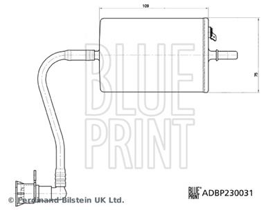 BLUE PRINT ADBP230031 EAN: 5057746255510.