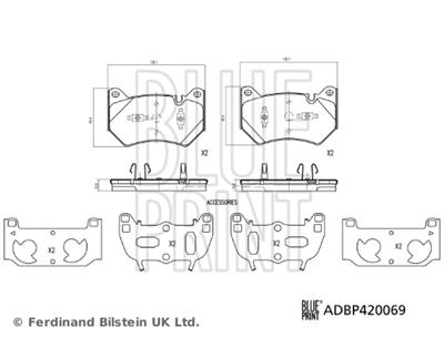 BLUE PRINT ADBP420069 Číslo výrobce: D2282-9376. EAN: 5057746287733.