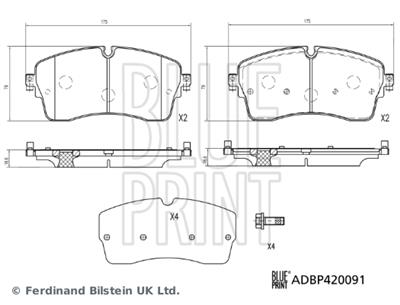 BLUE PRINT ADBP420091 Číslo výrobce: 22485. EAN: 5057746310394.