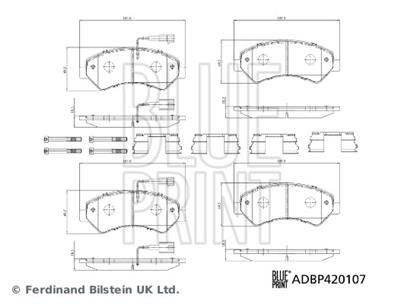 BLUE PRINT ADBP420107 Číslo výrobce: 24466. EAN: 5057746355494.