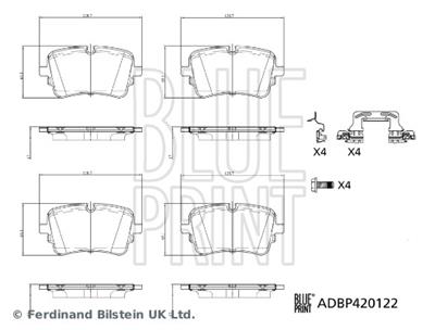 BLUE PRINT ADBP420122 Číslo výrobce: 26267. EAN: 5057746388935.