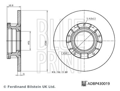 BLUE PRINT ADBP430019 EAN: 5057746197940.