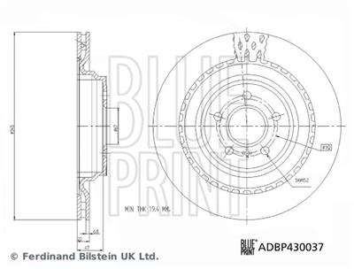 BLUE PRINT ADBP430037 EAN: 5057746198701.