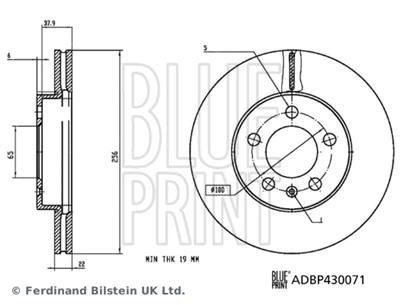 BLUE PRINT ADBP430071 EAN: 5057746247690.