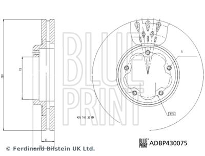 BLUE PRINT ADBP430075 EAN: 5057746247911.