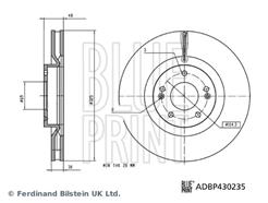 BLUE PRINT ADBP430235