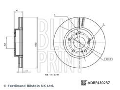 BLUE PRINT ADBP430237