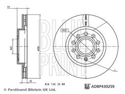 BLUE PRINT ADBP430259