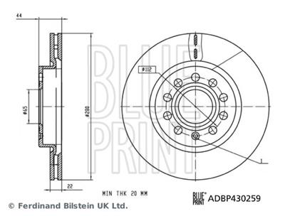 BLUE PRINT ADBP430259
