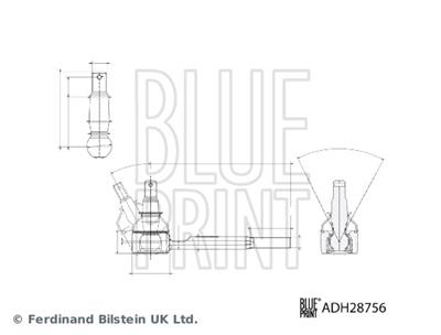 BLUE PRINT ADH28756 EAN: 5050063287561.