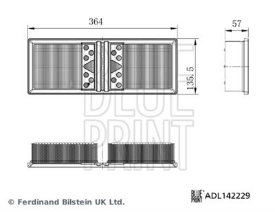 BLUE PRINT ADL142229 EAN: 5050063273922.