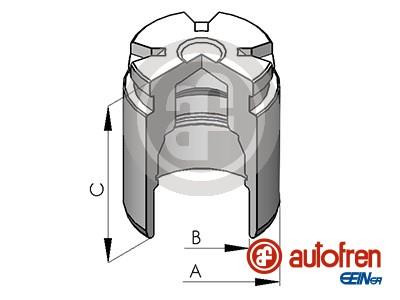 AUTOFREN SEINSA D025124 EAN: 8430320084619.