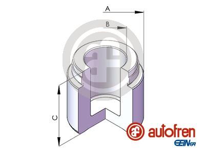 AUTOFREN SEINSA D02537 EAN: 8430320072821.