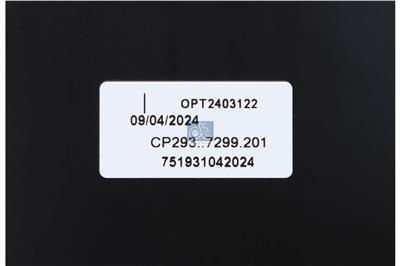 DT Spare Parts 7.25201 Číslo výrobce: 168600. EAN: 4057795352261.