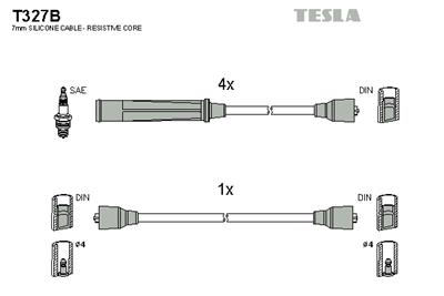 TESLA T327B EAN: 8595141006216.