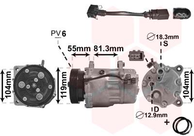 VAN WEZEL 0300K003 EAN: 5410909285982.