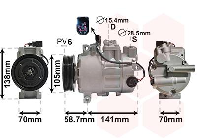 VAN WEZEL 0300K279 EAN: 5410909361501.