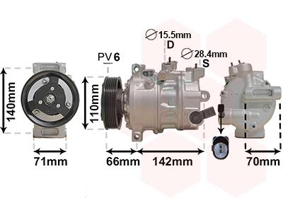 VAN WEZEL 0301K703 EAN: 5410909662417.