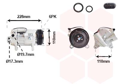 VAN WEZEL 0601K716 EAN: 5410909775087.