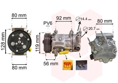 VAN WEZEL 0900K255 EAN: 5410909410414.