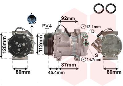 VAN WEZEL 1700K366 EAN: 5410909415723.