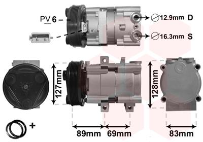 VAN WEZEL 1800K322 EAN: 5410909289386.