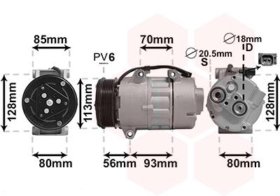 VAN WEZEL 1800K416 EAN: 5410909364694.