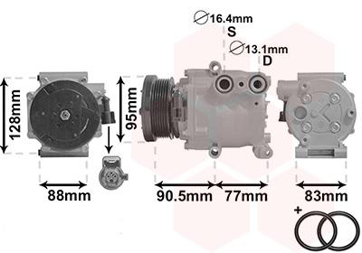 VAN WEZEL 1800K434 EAN: 5410909402389.