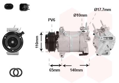VAN WEZEL 1801K732 EAN: 5410909787110.