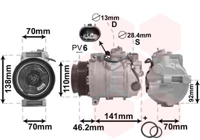 VAN WEZEL 3000K091 EAN: 5410909290900.