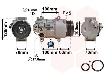 VAN WEZEL 3000K404 EAN: 5410909378691.