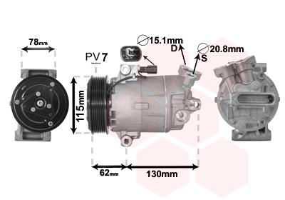 VAN WEZEL 3300K386 EAN: 5410909577995.