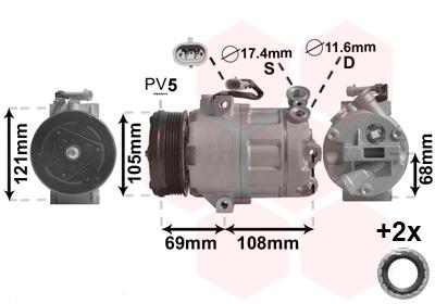 VAN WEZEL 3700K316 EAN: 5410909292133.