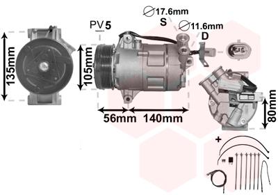 VAN WEZEL 3700K428 EAN: 5410909362188.