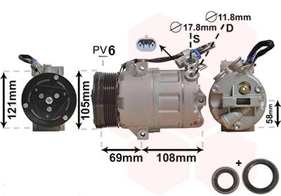 VAN WEZEL 3700K438 EAN: 5410909367534.